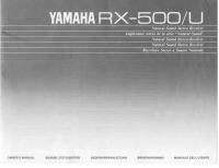 Yamaha RX-500-Owners-Manual 